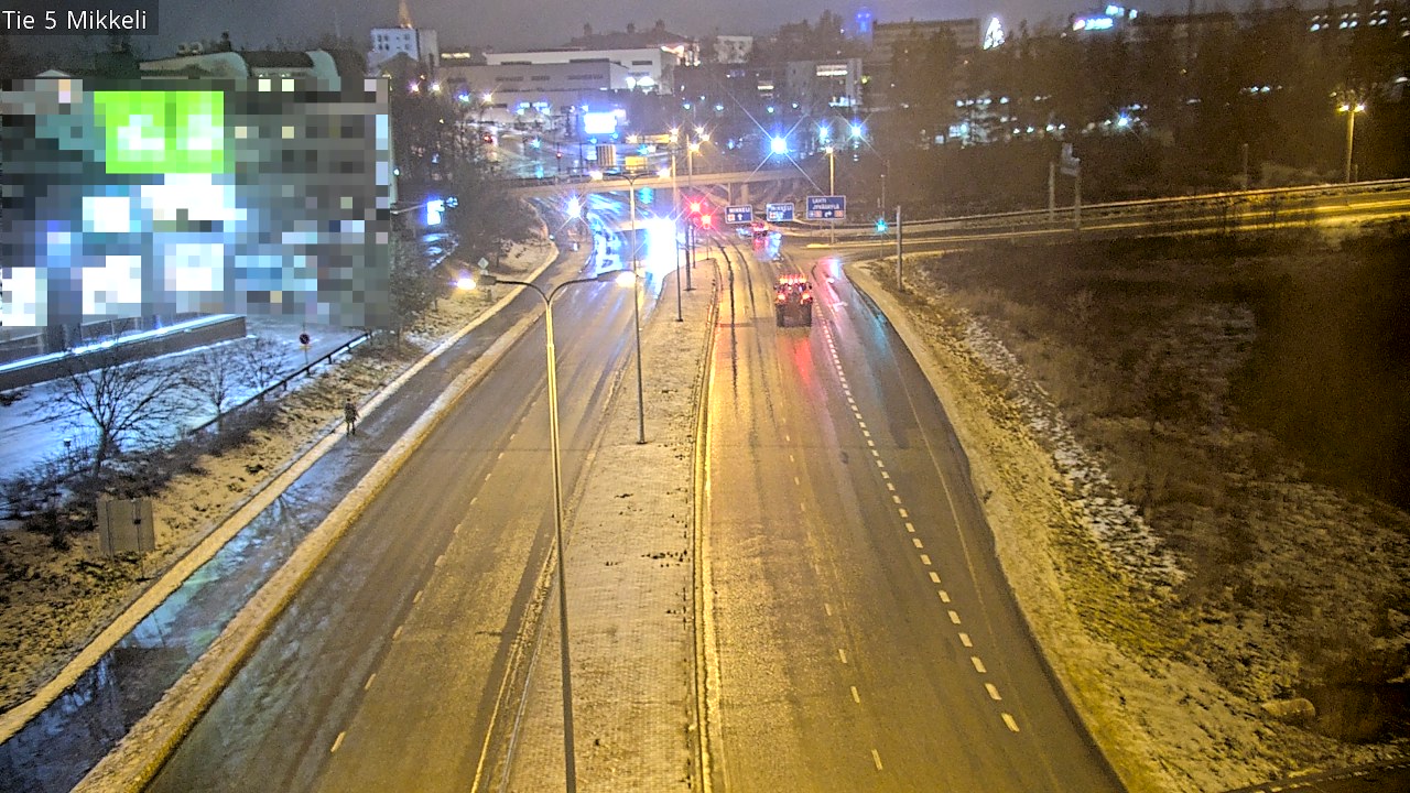 Weather Camera Image Road 5 Mikkeli, Mikkeli, Etelä-Savo