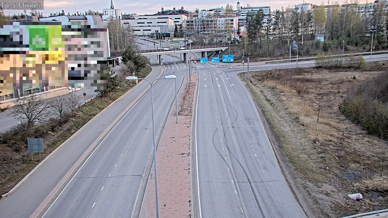 Weather Camera Image Road 5 Mikkeli, Mikkeli, Etelä-Savo