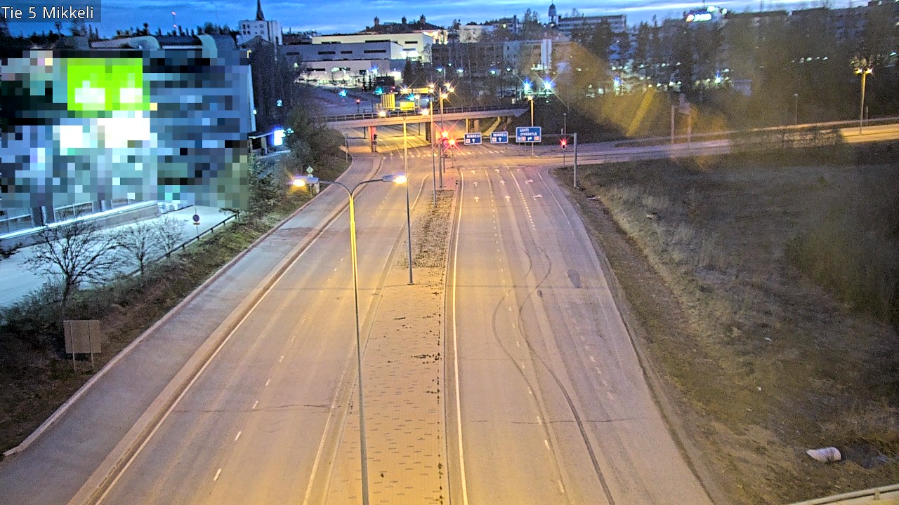 Weather Camera Image Road 5 Mikkeli, Mikkeli, Etelä-Savo