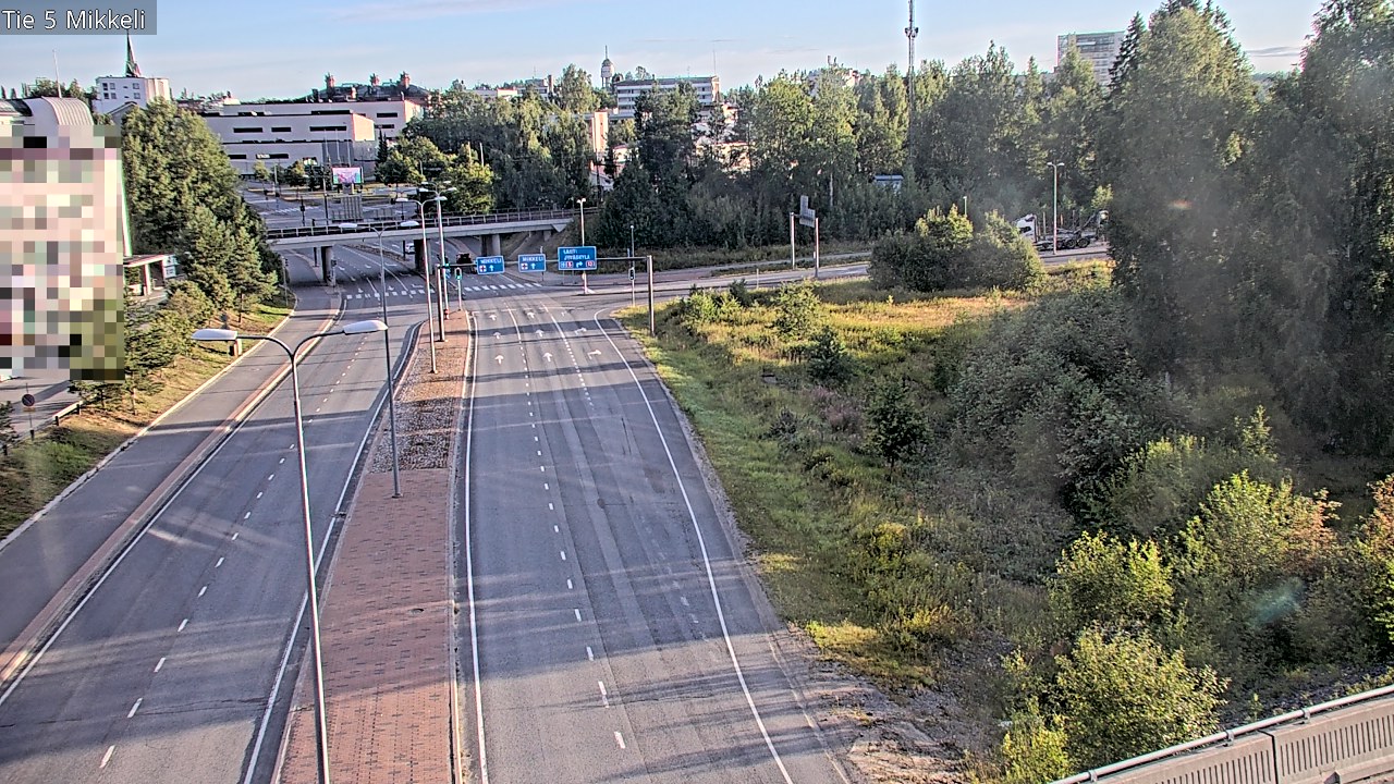 Weather Camera Image Road 5 Mikkeli, Mikkeli, Etelä-Savo