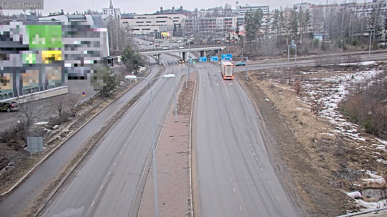 Weather Camera Image Road 5 Mikkeli, Mikkeli, Etelä-Savo
