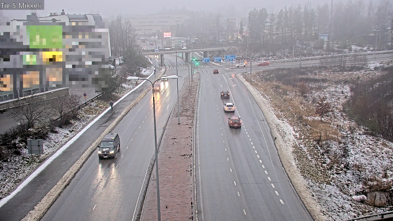 Weather Camera Image Road 5 Mikkeli, Mikkeli, Etelä-Savo