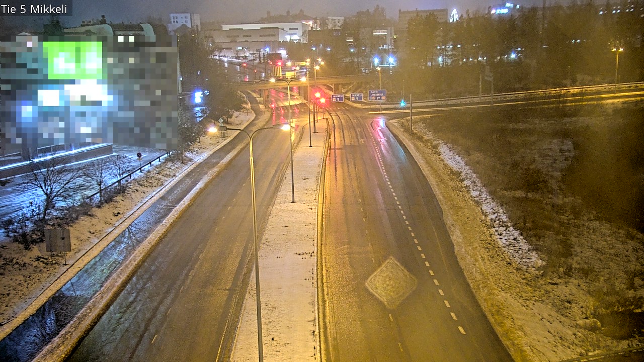 Weather Camera Image Road 5 Mikkeli, Mikkeli, Etelä-Savo