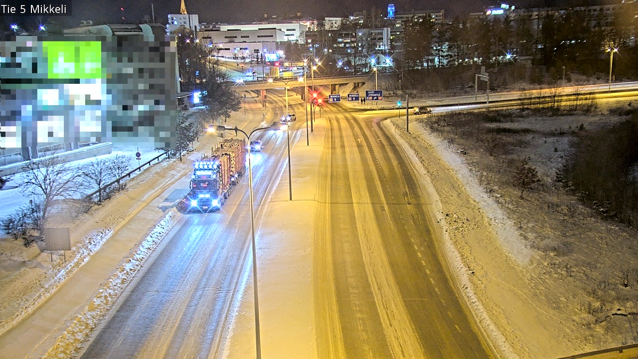 Weather Camera Image Road 5 Mikkeli, Mikkeli, Etelä-Savo