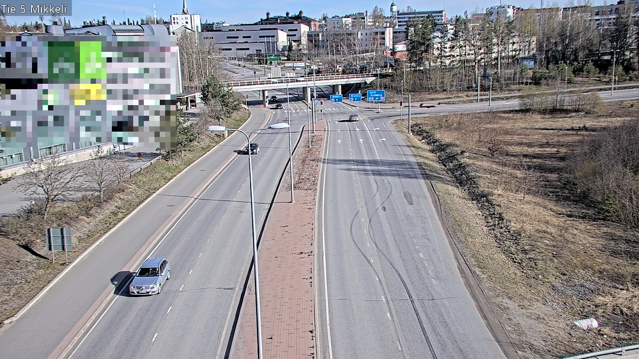 Weather Camera Image Tie 5 St Michel, Mikkeli, Etelä-Savo