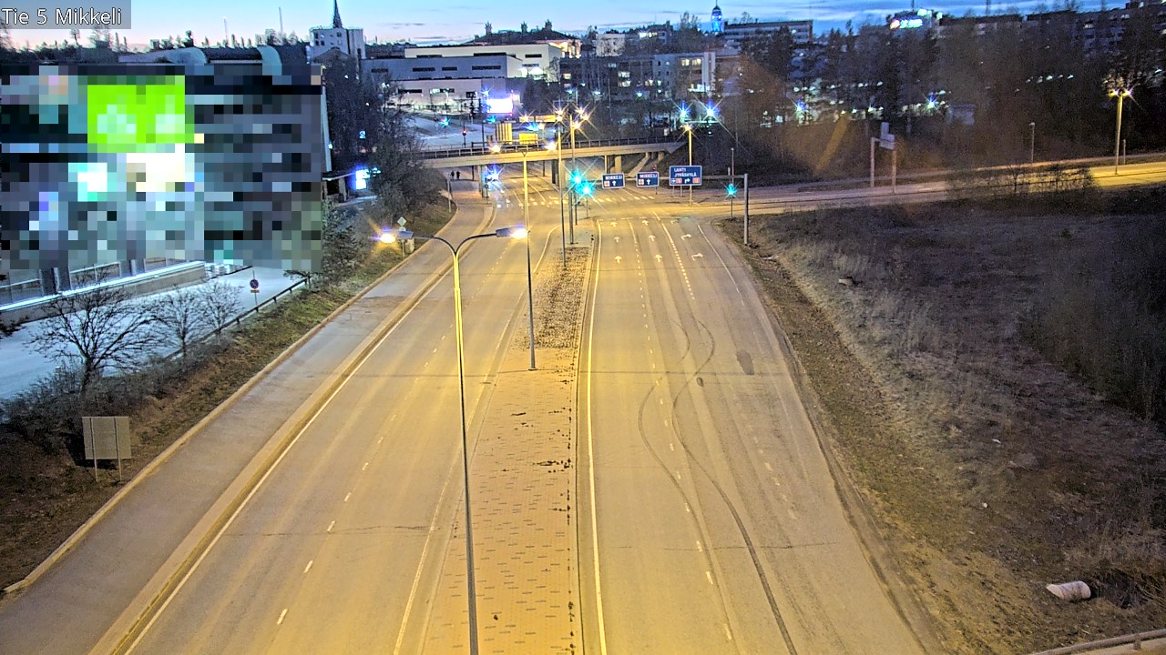 Weather Camera Image Tie 5 St Michel, Mikkeli, Etelä-Savo
