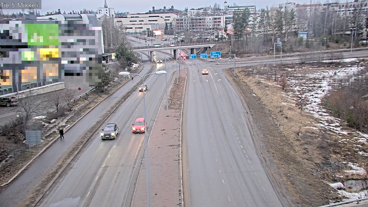 Weather Camera Image Road 5 Mikkeli, Mikkeli, Etelä-Savo