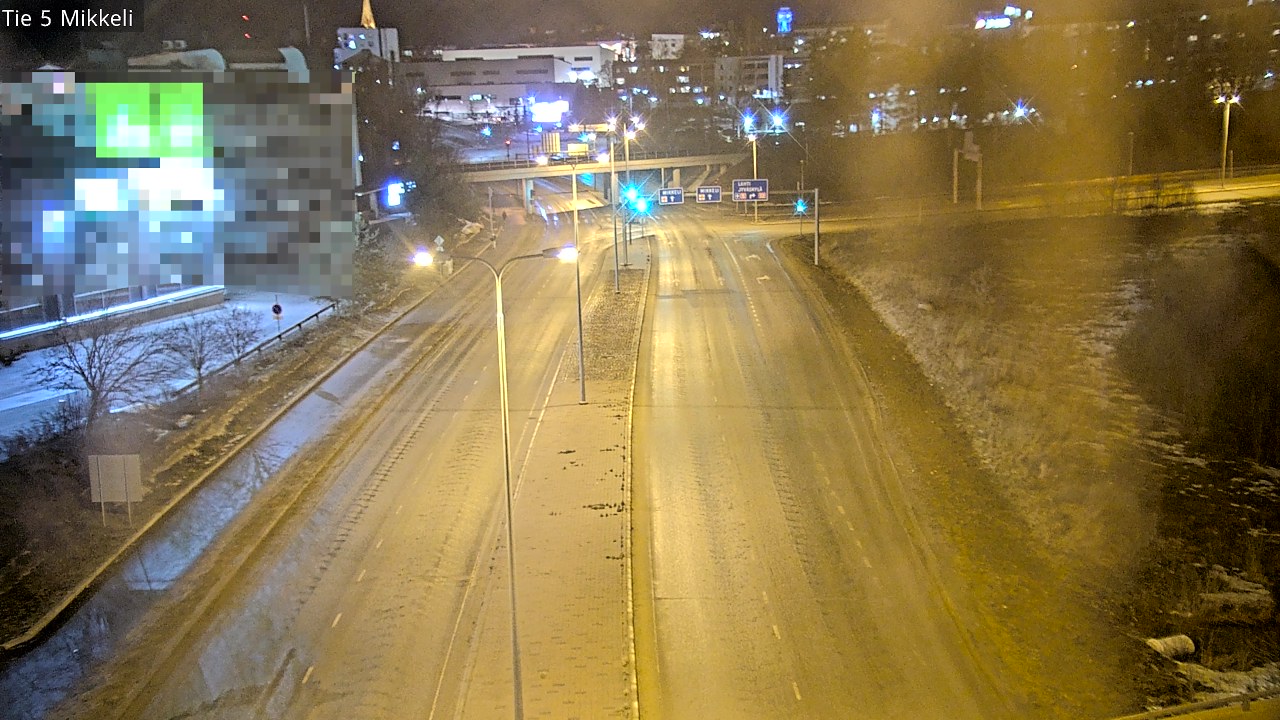 Weather Camera Image Road 5 Mikkeli, Mikkeli, Etelä-Savo