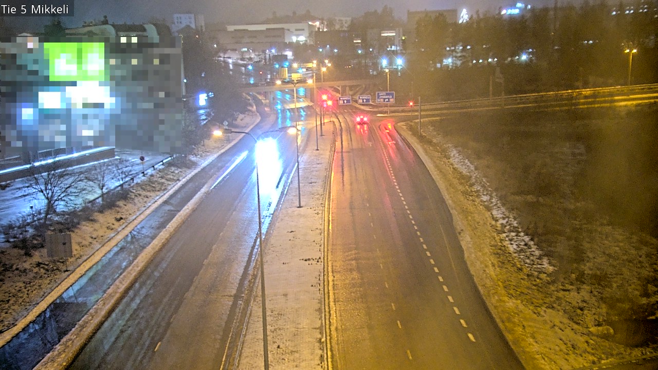Weather Camera Image Road 5 Mikkeli, Mikkeli, Etelä-Savo