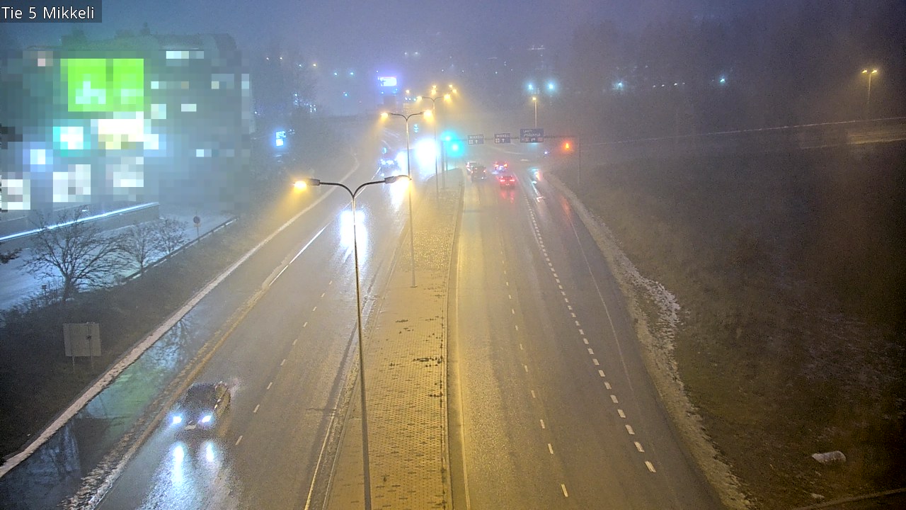 Weather Camera Image Road 5 Mikkeli, Mikkeli, Etelä-Savo