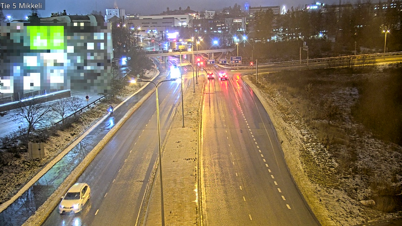 Weather Camera Image Road 5 Mikkeli, Mikkeli, Etelä-Savo