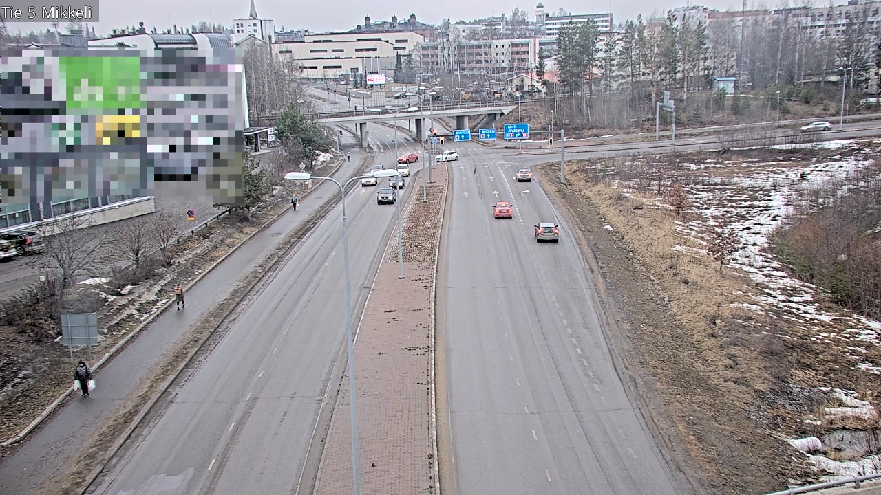 Weather Camera Image Road 5 Mikkeli, Mikkeli, Etelä-Savo