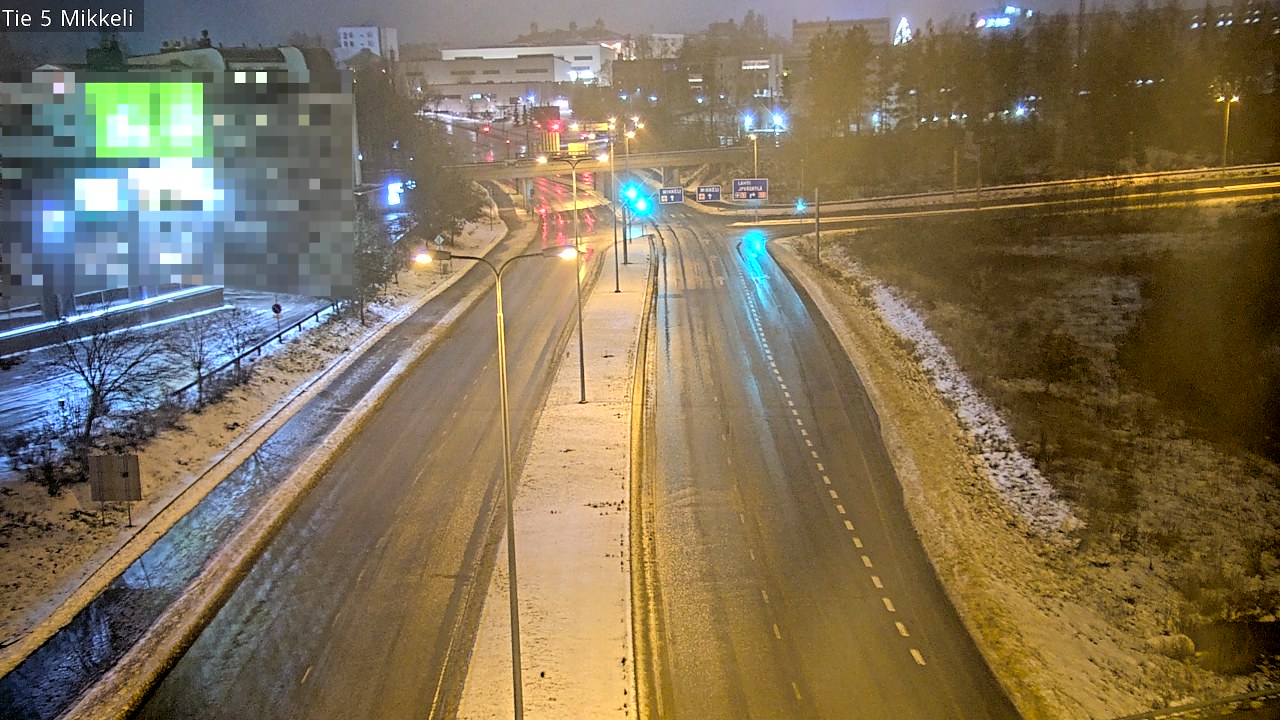 Weather Camera Image Road 5 Mikkeli, Mikkeli, Etelä-Savo