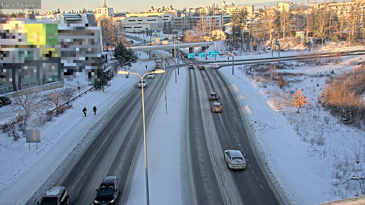 Weather Camera Image Road 5 Mikkeli, Mikkeli, Etelä-Savo