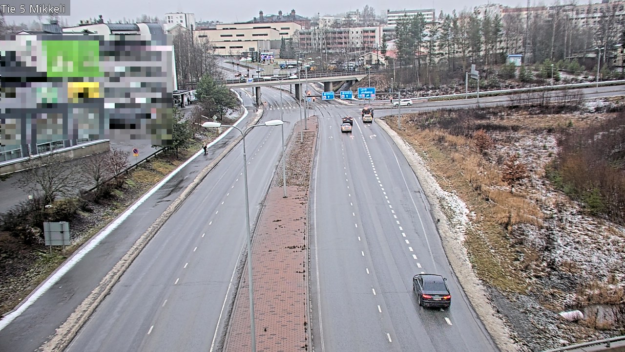 Weather Camera Image Road 5 Mikkeli, Mikkeli, Etelä-Savo