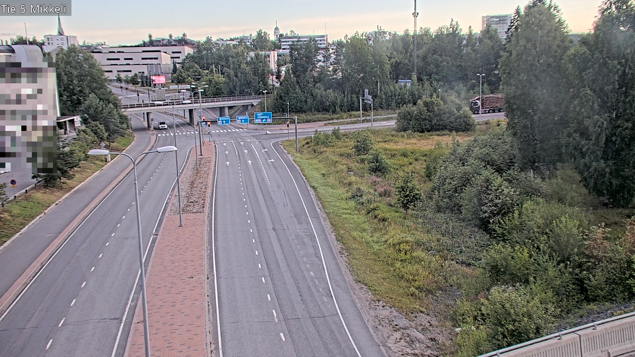 Weather Camera Image Road 5 Mikkeli, Mikkeli, Etelä-Savo