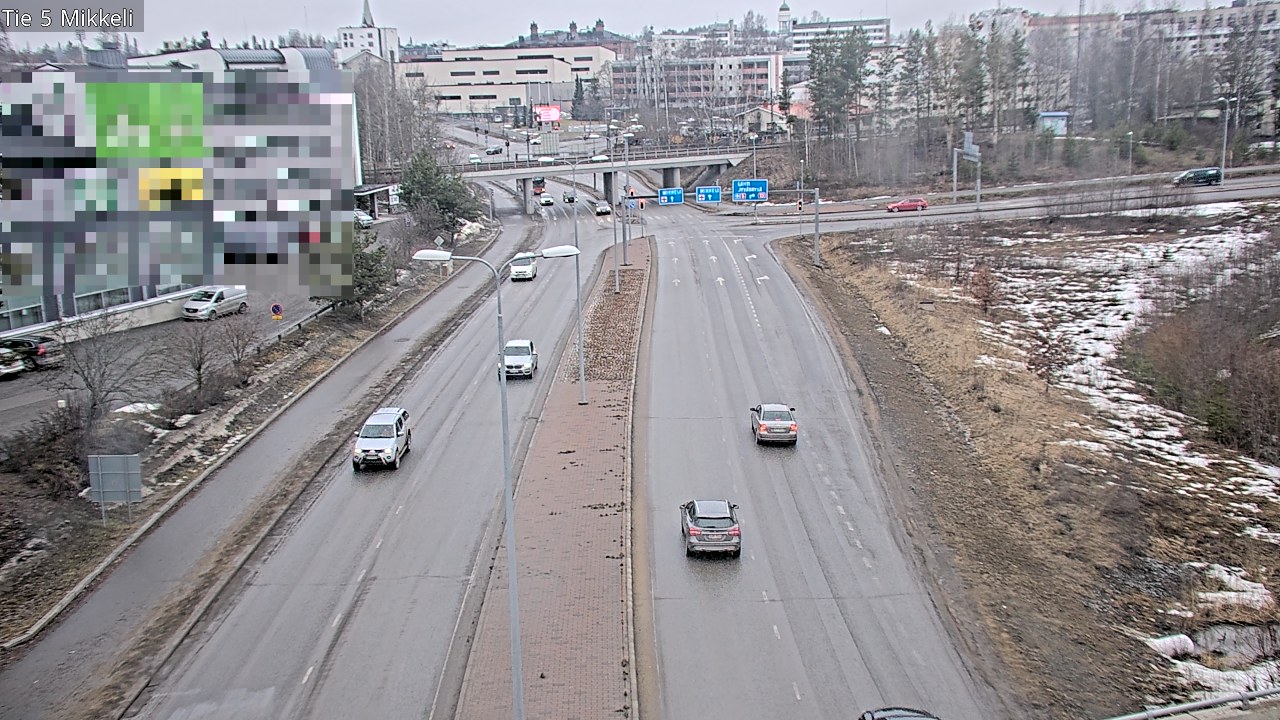 Weather Camera Image Road 5 Mikkeli, Mikkeli, Etelä-Savo