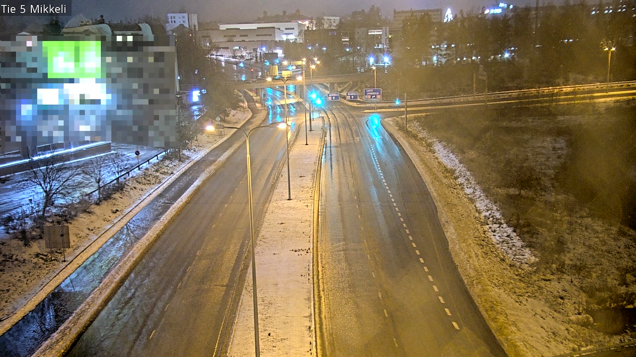 Weather Camera Image Road 5 Mikkeli, Mikkeli, Etelä-Savo
