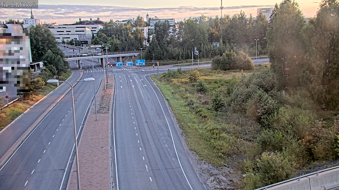 Weather Camera Image Road 5 Mikkeli, Mikkeli, Etelä-Savo