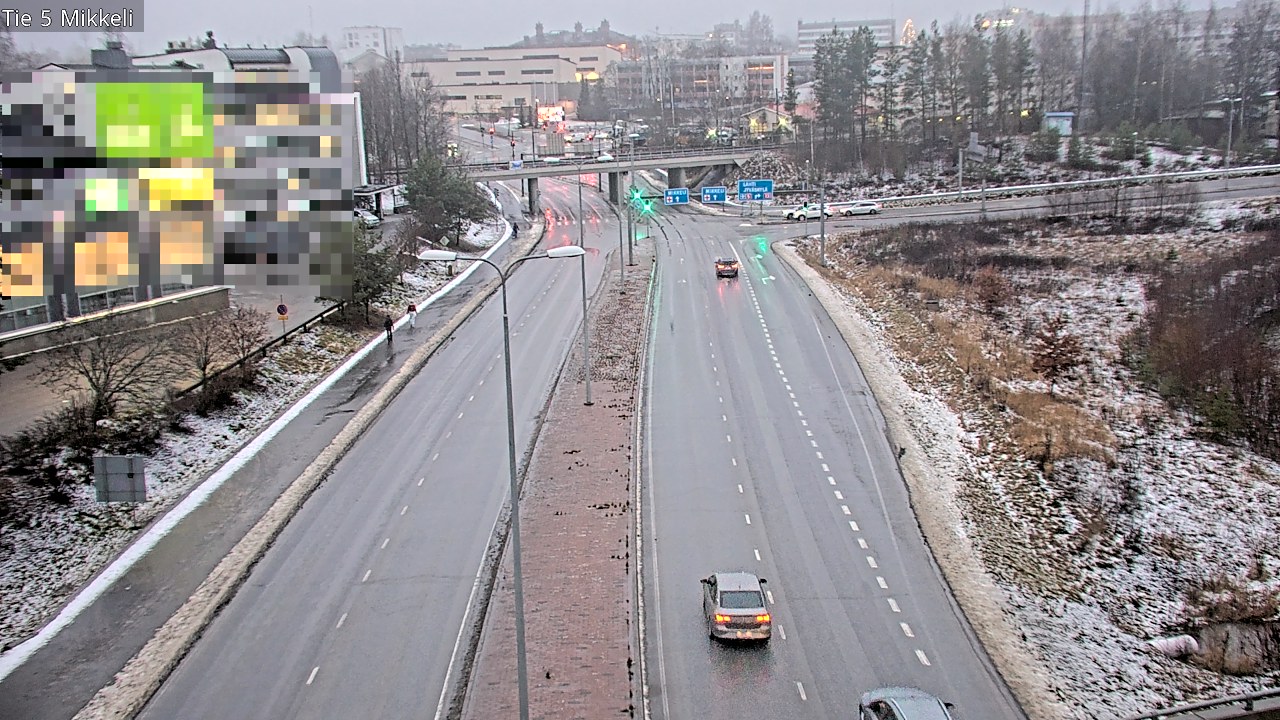 Weather Camera Image Road 5 Mikkeli, Mikkeli, Etelä-Savo
