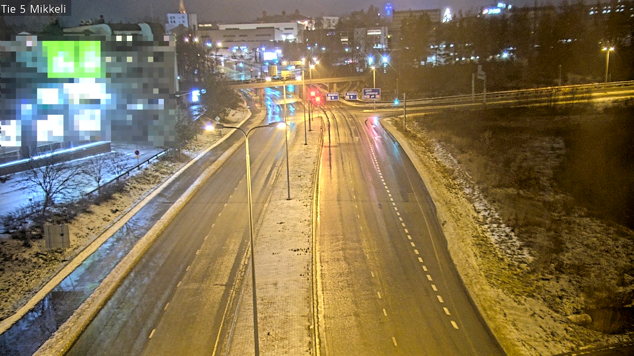 Weather Camera Image Road 5 Mikkeli, Mikkeli, Etelä-Savo