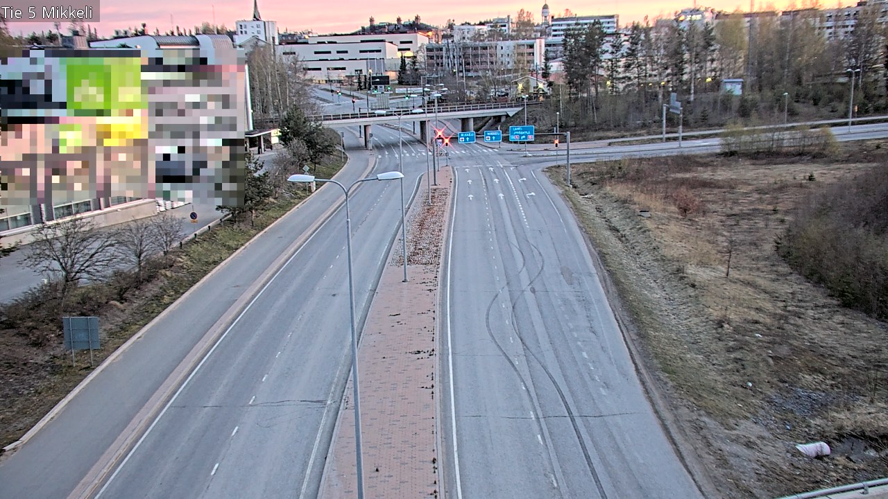 Weather Camera Image Road 5 Mikkeli, Mikkeli, Etelä-Savo