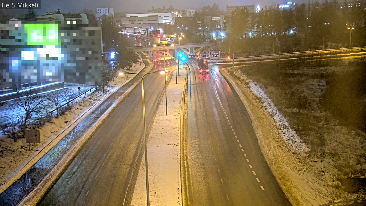 Weather Camera Image Road 5 Mikkeli, Mikkeli, Etelä-Savo