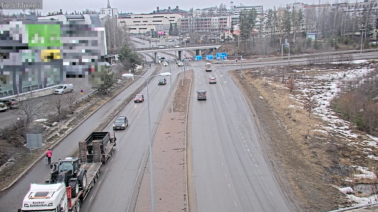 Weather Camera Image Road 5 Mikkeli, Mikkeli, Etelä-Savo