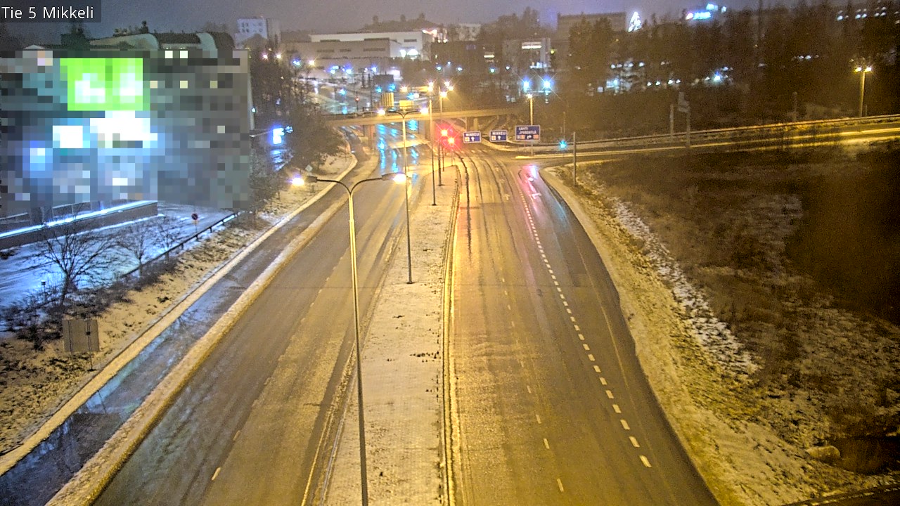 Weather Camera Image Road 5 Mikkeli, Mikkeli, Etelä-Savo