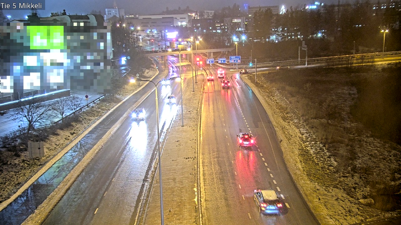 Weather Camera Image Road 5 Mikkeli, Mikkeli, Etelä-Savo