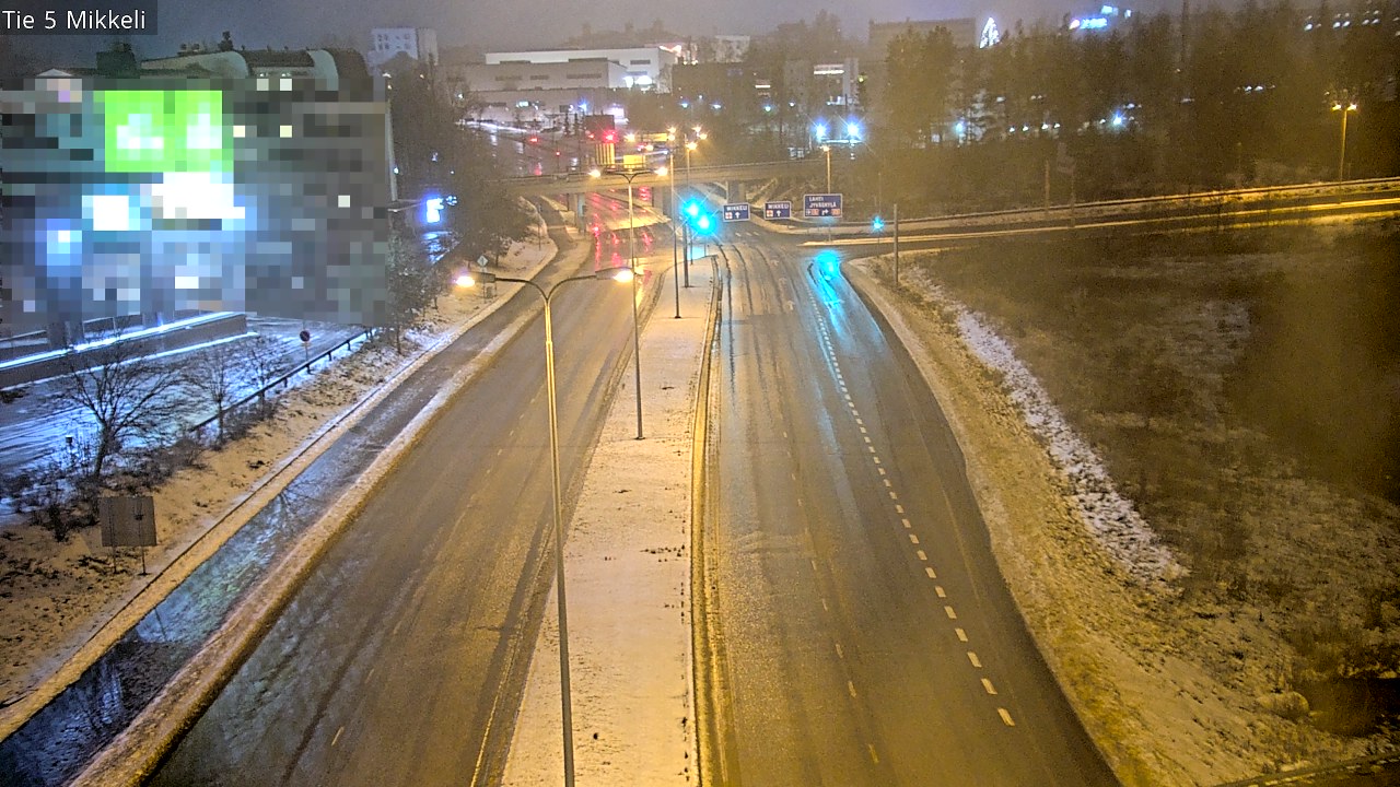 Weather Camera Image Road 5 Mikkeli, Mikkeli, Etelä-Savo
