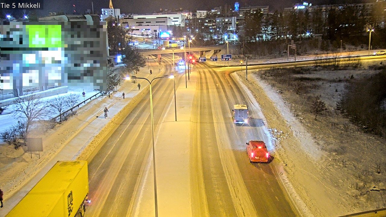 Weather Camera Image Road 5 Mikkeli, Mikkeli, Etelä-Savo