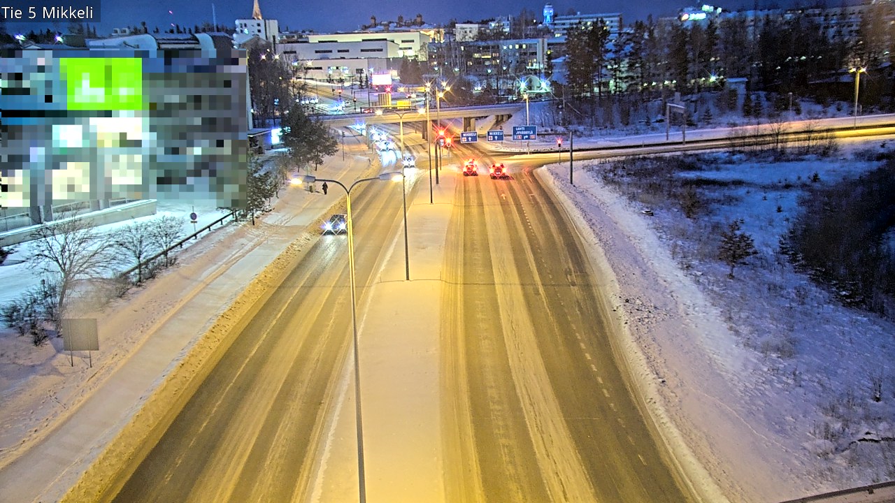 Weather Camera Image Road 5 Mikkeli, Mikkeli, Etelä-Savo
