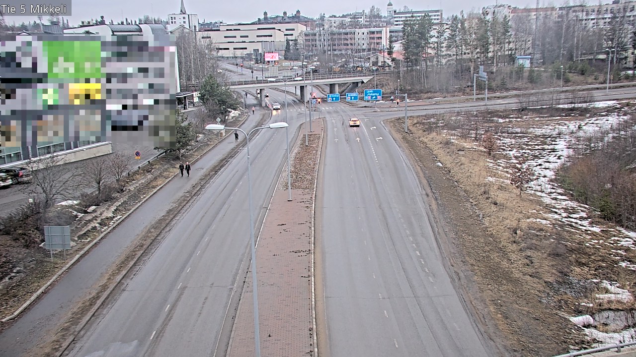 Weather Camera Image Road 5 Mikkeli, Mikkeli, Etelä-Savo