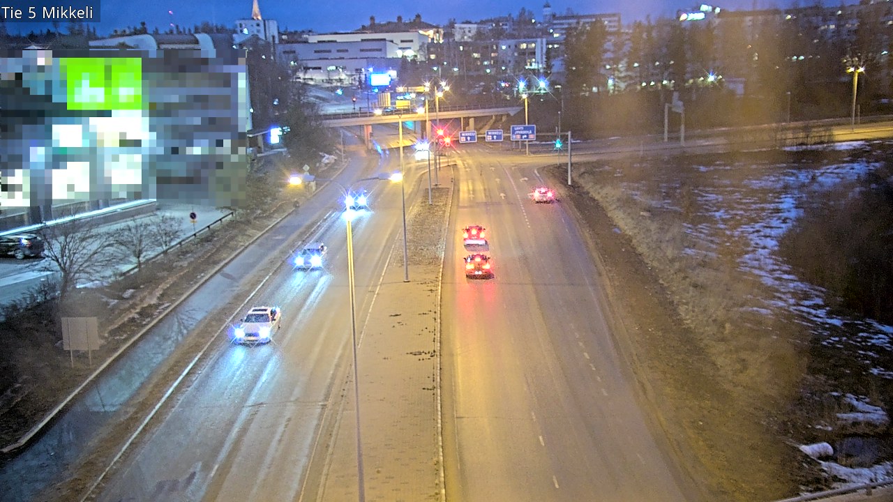 Weather Camera Image Road 5 Mikkeli, Mikkeli, Etelä-Savo