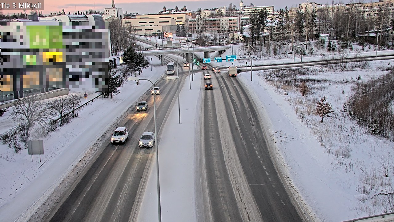 Weather Camera Image Road 5 Mikkeli, Mikkeli, Etelä-Savo