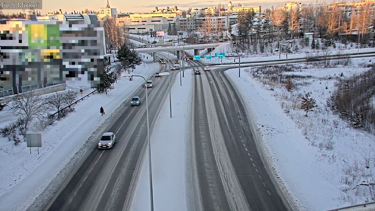 Weather Camera Image Road 5 Mikkeli, Mikkeli, Etelä-Savo