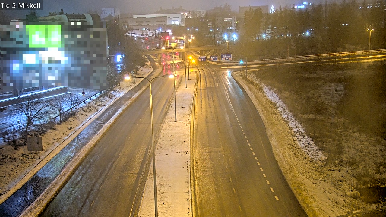 Weather Camera Image Road 5 Mikkeli, Mikkeli, Etelä-Savo