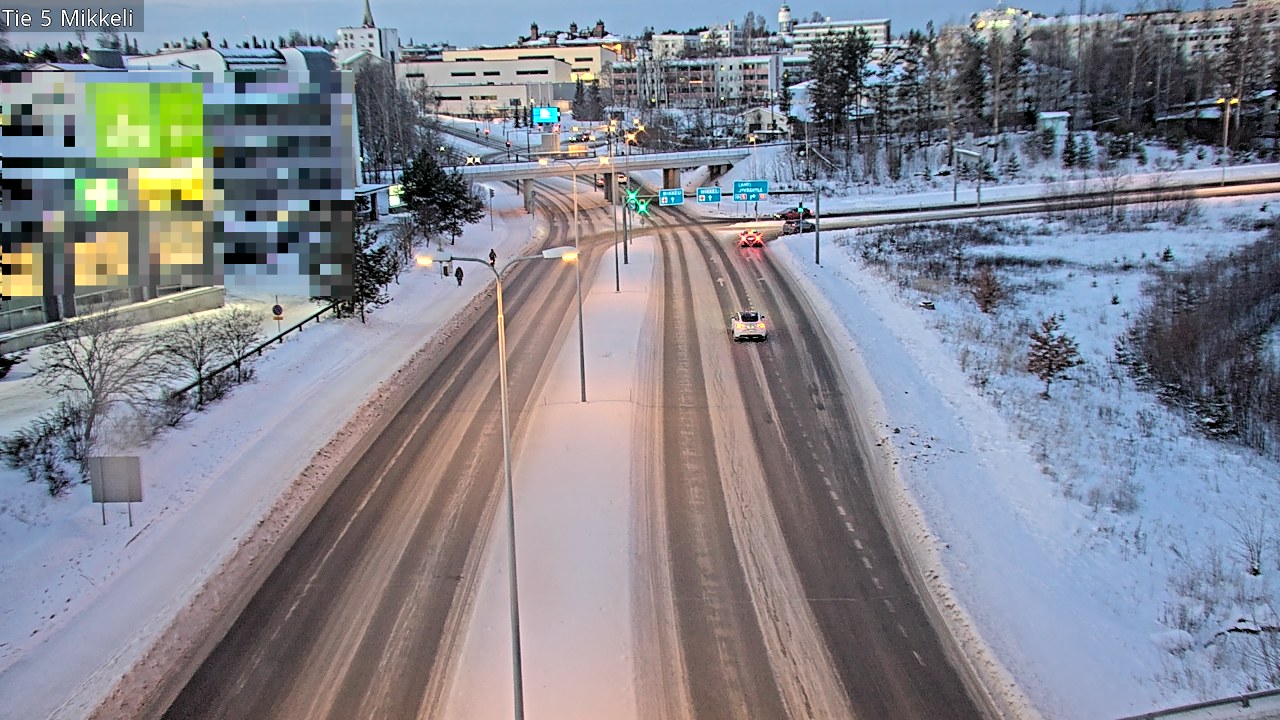 Weather Camera Image Road 5 Mikkeli, Mikkeli, Etelä-Savo