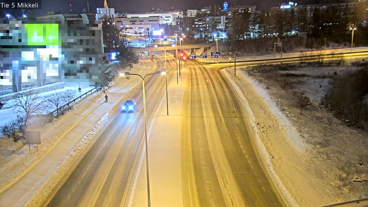 Weather Camera Image Road 5 Mikkeli, Mikkeli, Etelä-Savo