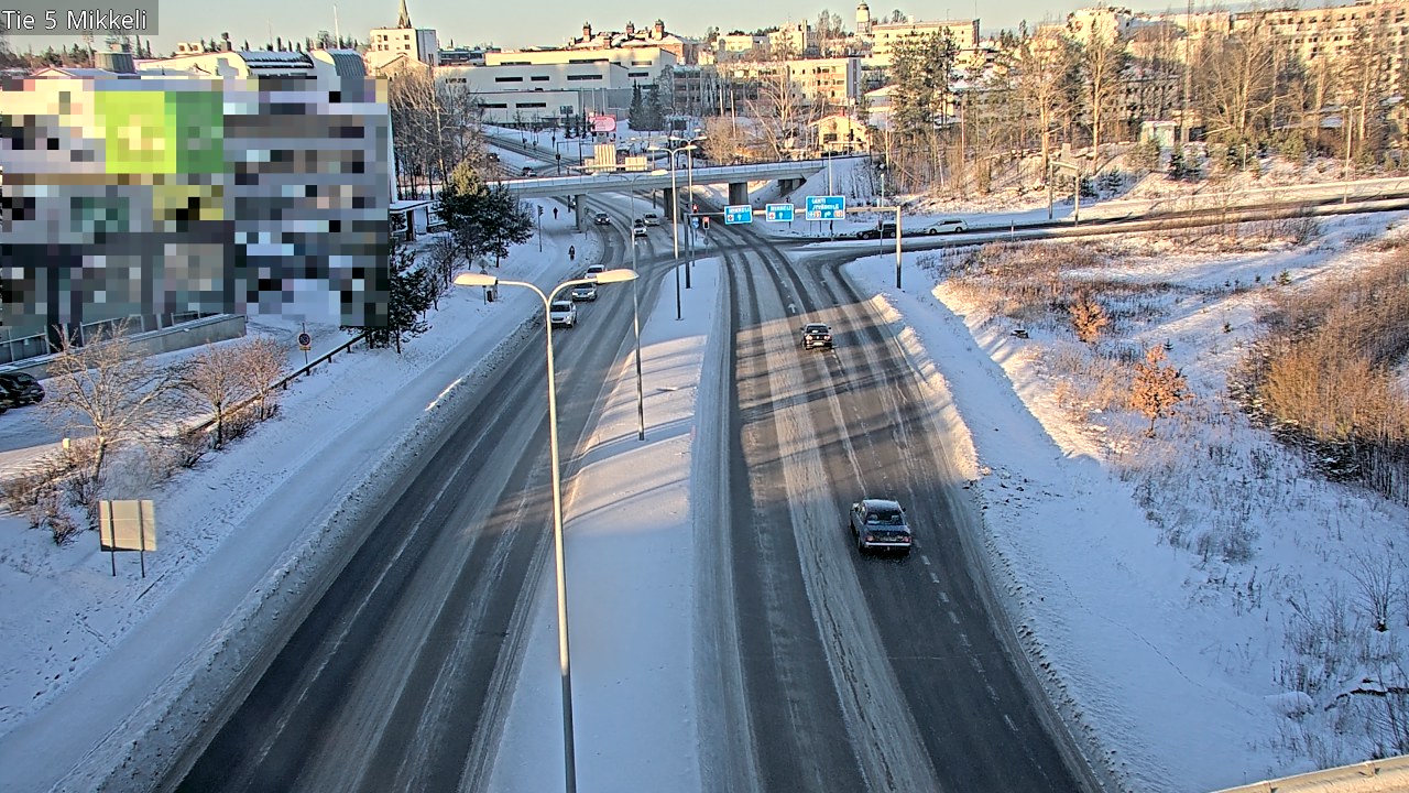 Weather Camera Image Road 5 Mikkeli, Mikkeli, Etelä-Savo