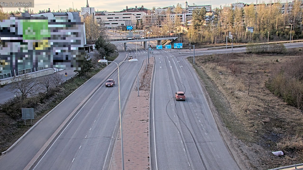 Weather Camera Image Tie 5 St Michel, Mikkeli, Etelä-Savo