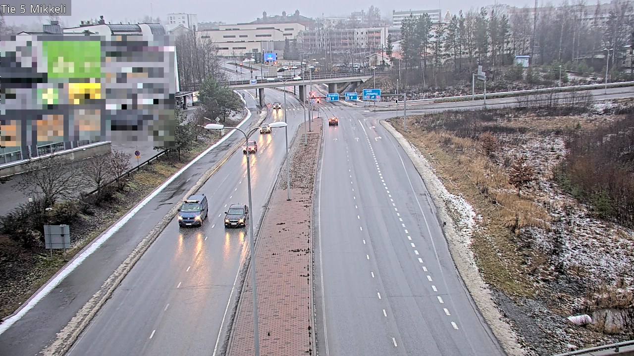 Weather Camera Image Road 5 Mikkeli, Mikkeli, Etelä-Savo