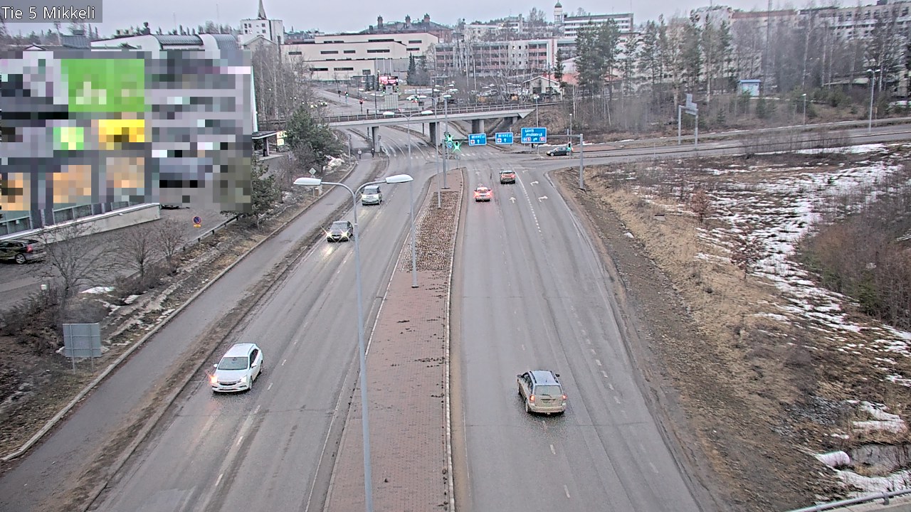 Weather Camera Image Road 5 Mikkeli, Mikkeli, Etelä-Savo