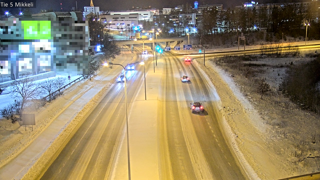 Weather Camera Image Road 5 Mikkeli, Mikkeli, Etelä-Savo