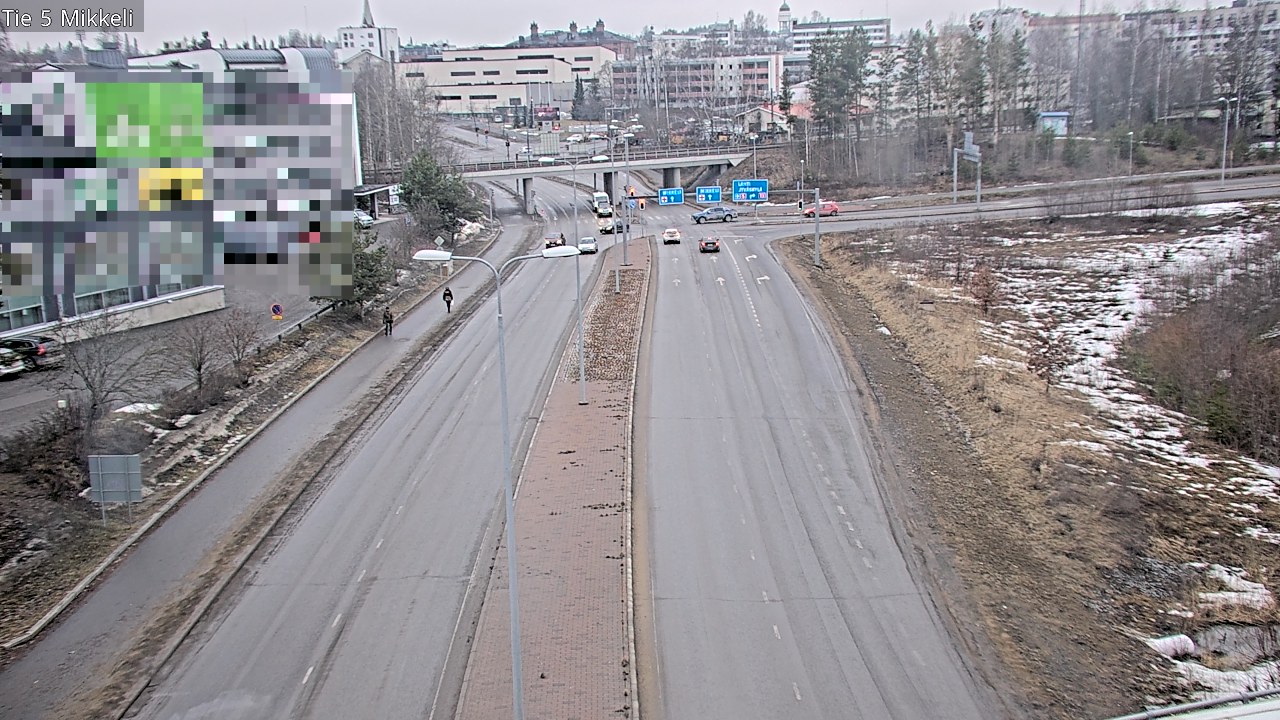 Weather Camera Image Road 5 Mikkeli, Mikkeli, Etelä-Savo