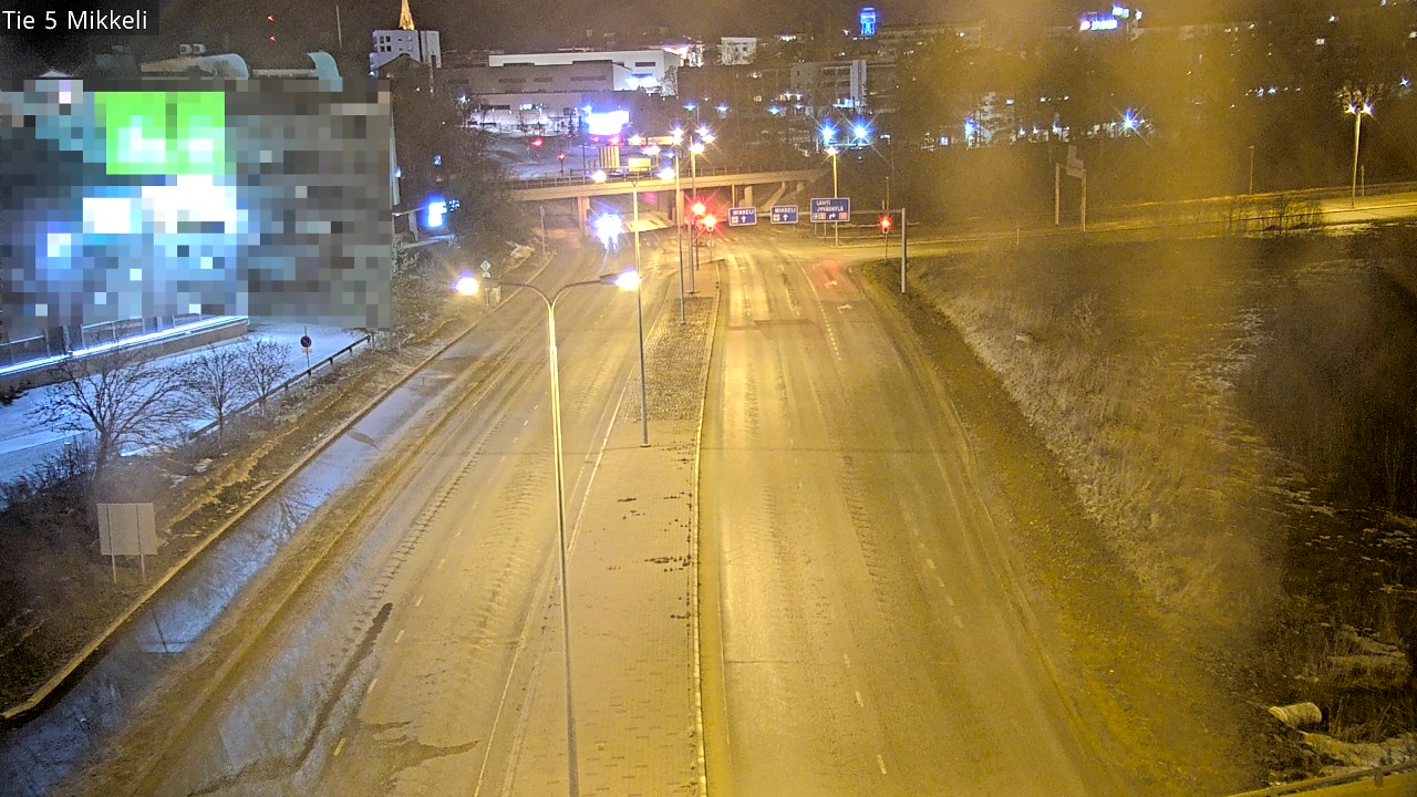 Weather Camera Image Road 5 Mikkeli, Mikkeli, Etelä-Savo