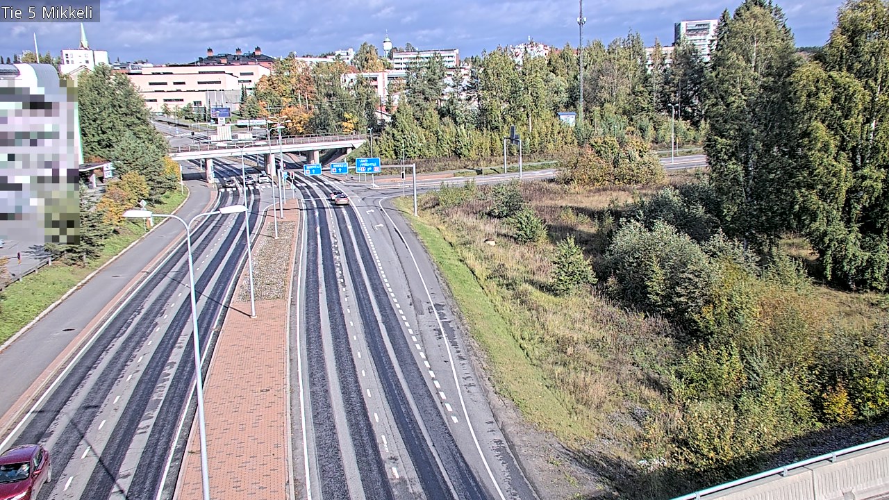 Weather Camera Image Road 5 Mikkeli, Mikkeli, Etelä-Savo