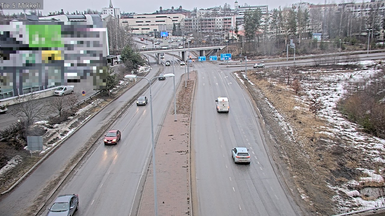 Weather Camera Image Road 5 Mikkeli, Mikkeli, Etelä-Savo