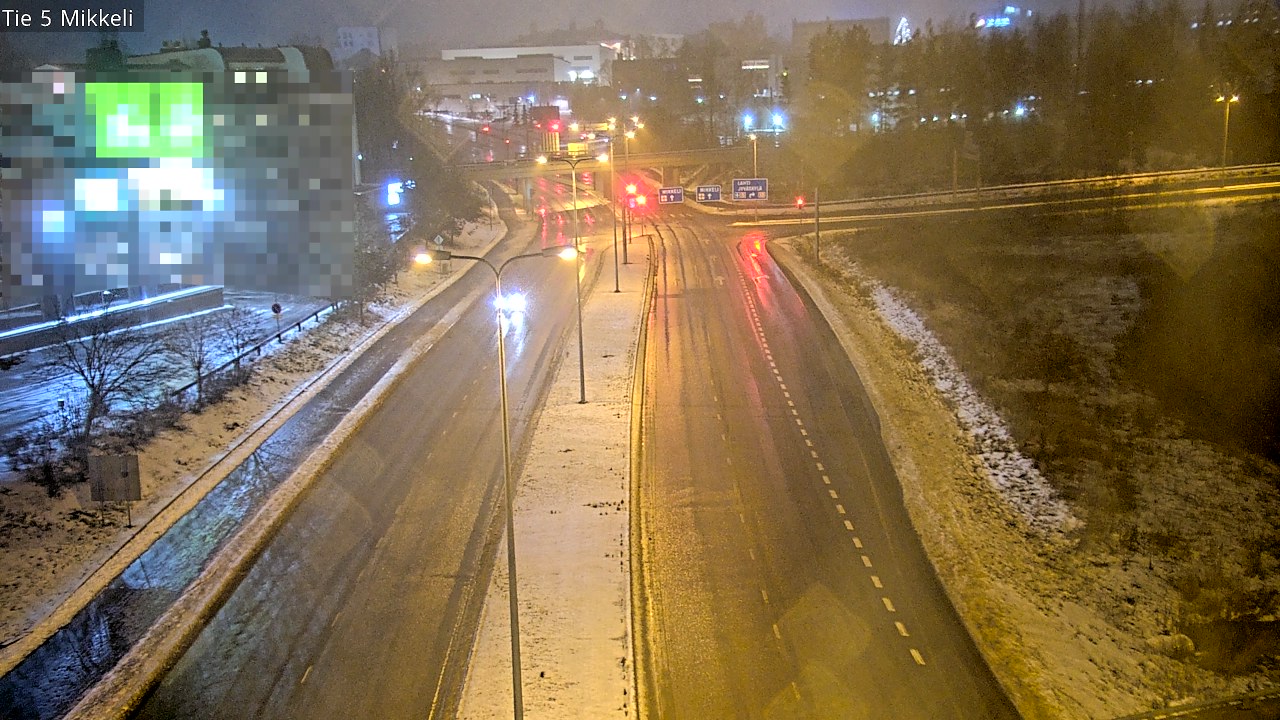 Weather Camera Image Road 5 Mikkeli, Mikkeli, Etelä-Savo